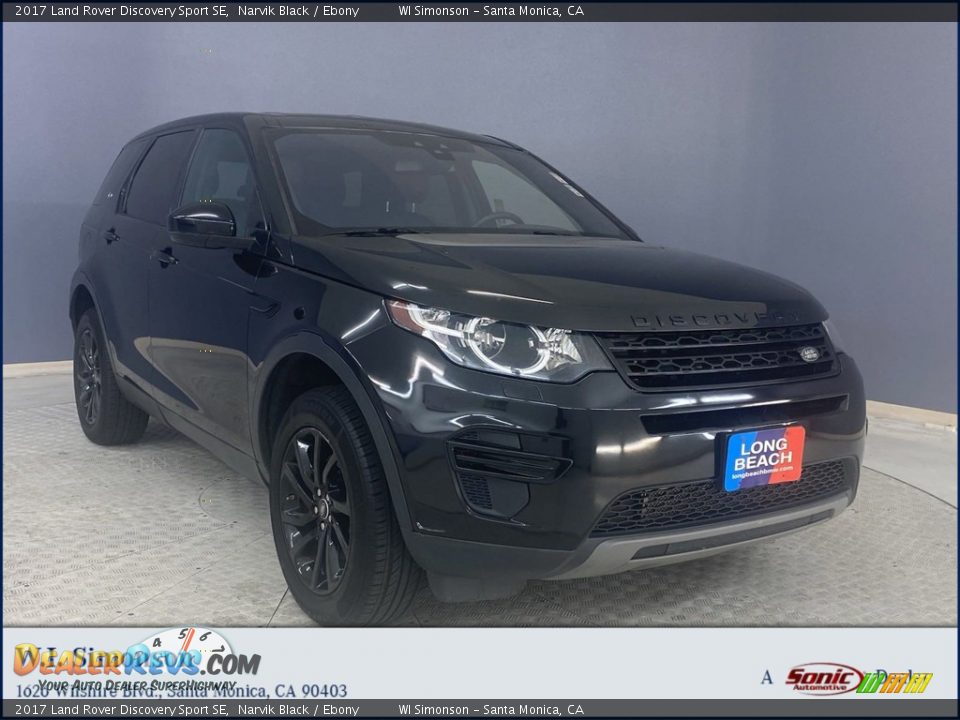 2017 Land Rover Discovery Sport SE Narvik Black / Ebony Photo #1