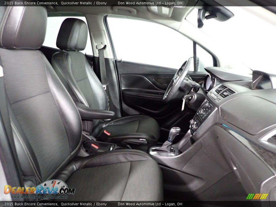 2015 Buick Encore Convenience Quicksilver Metallic / Ebony Photo #27