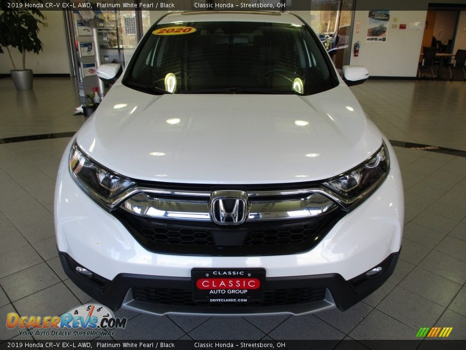 2019 Honda CR-V EX-L AWD Platinum White Pearl / Black Photo #2