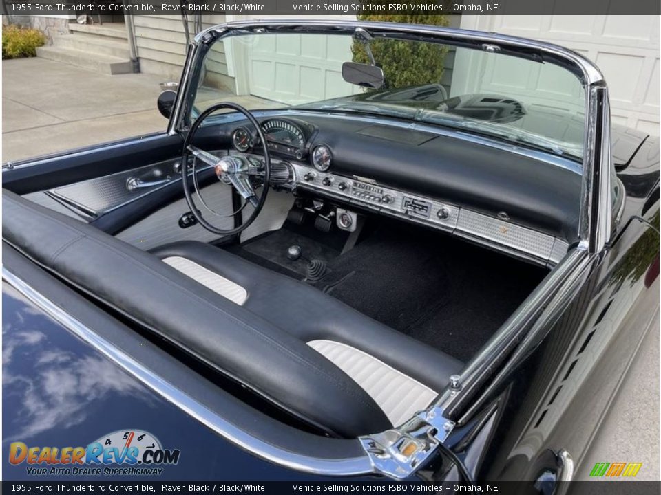 Front Seat of 1955 Ford Thunderbird Convertible Photo #7