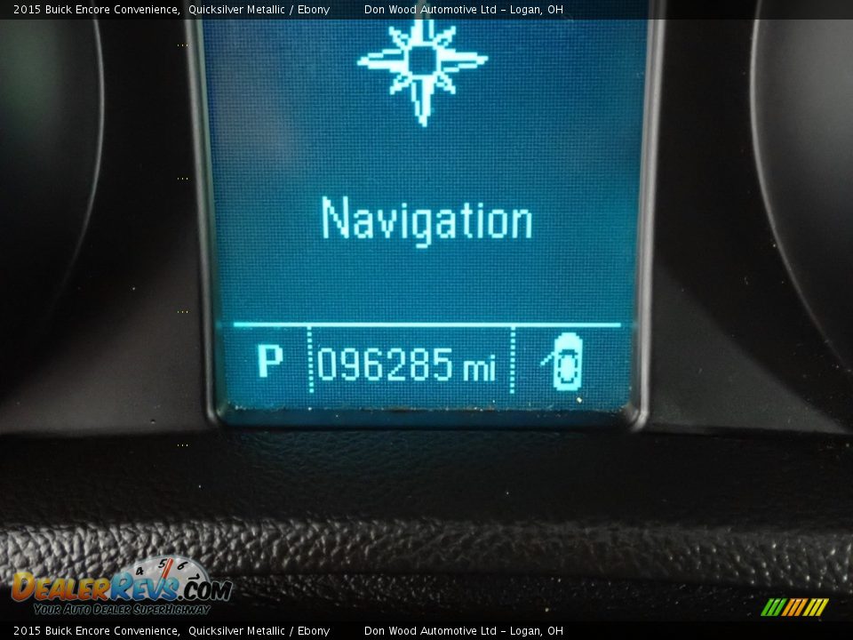 2015 Buick Encore Convenience Quicksilver Metallic / Ebony Photo #31