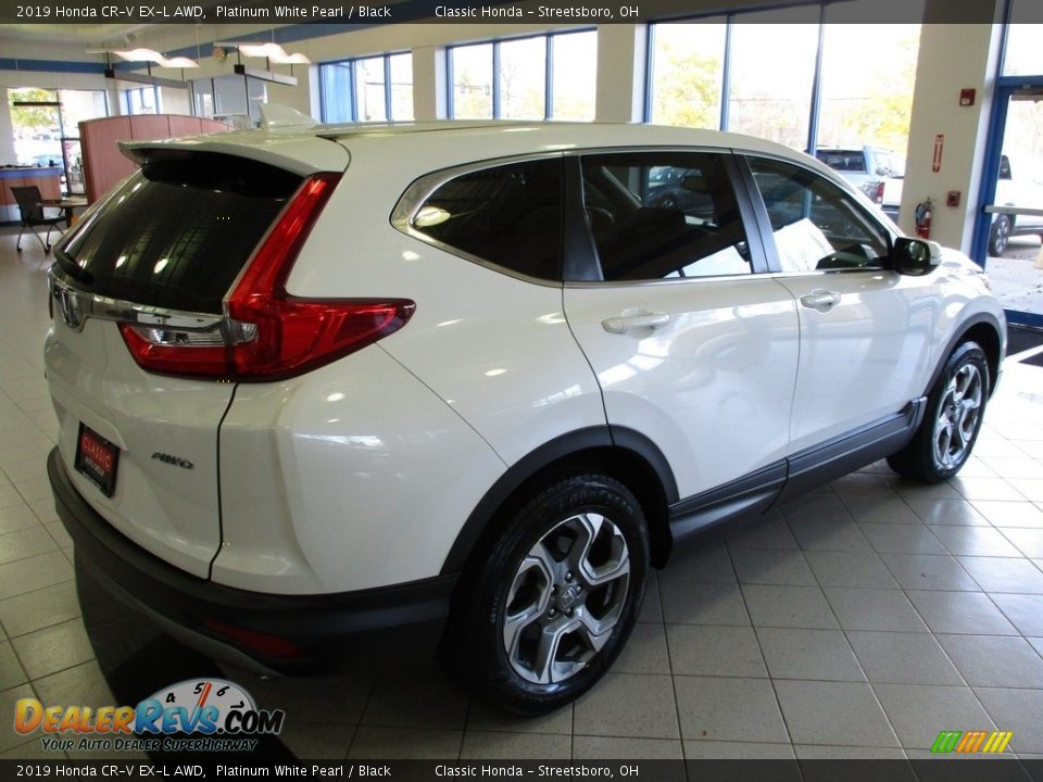 2019 Honda CR-V EX-L AWD Platinum White Pearl / Black Photo #7