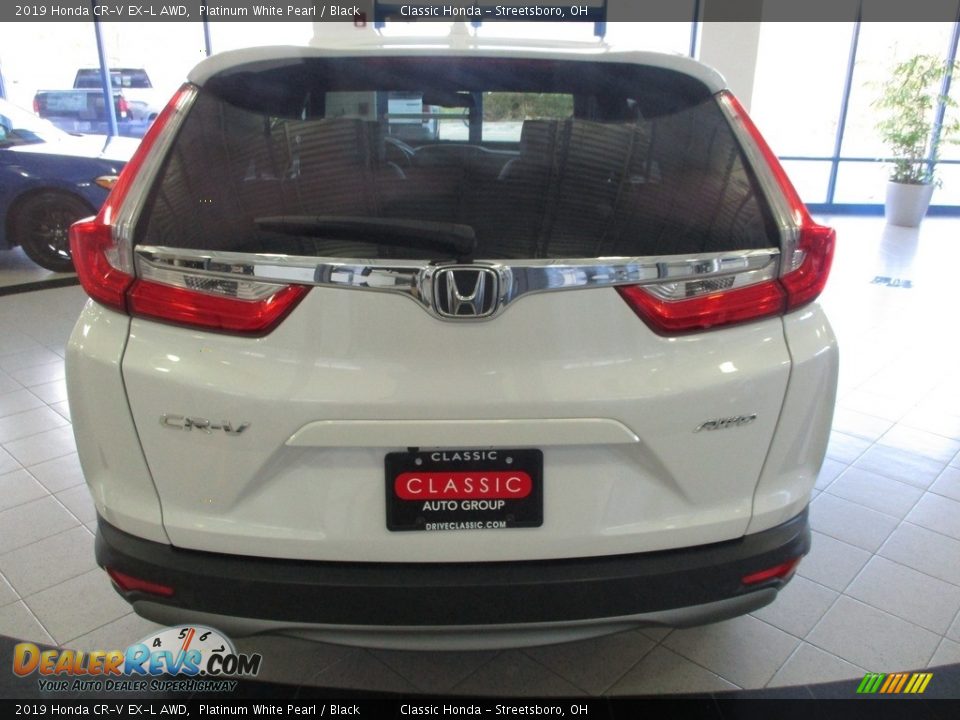 2019 Honda CR-V EX-L AWD Platinum White Pearl / Black Photo #8