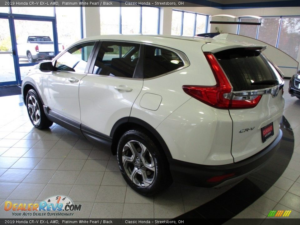 2019 Honda CR-V EX-L AWD Platinum White Pearl / Black Photo #9
