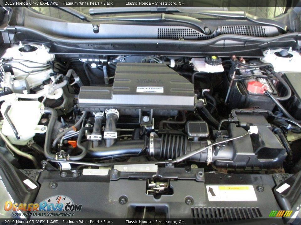 2019 Honda CR-V EX-L AWD Platinum White Pearl / Black Photo #16