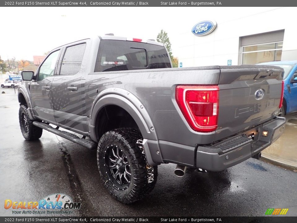 2022 Ford F150 Sherrod XLT SuperCrew 4x4 Carbonized Gray Metallic / Black Photo #3