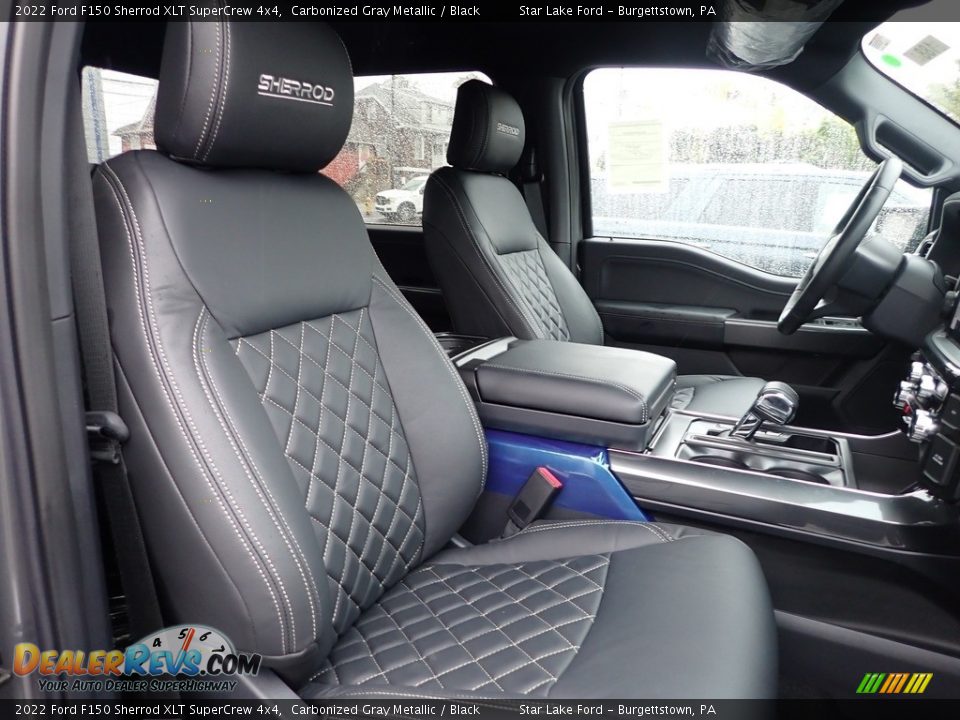 2022 Ford F150 Sherrod XLT SuperCrew 4x4 Carbonized Gray Metallic / Black Photo #9