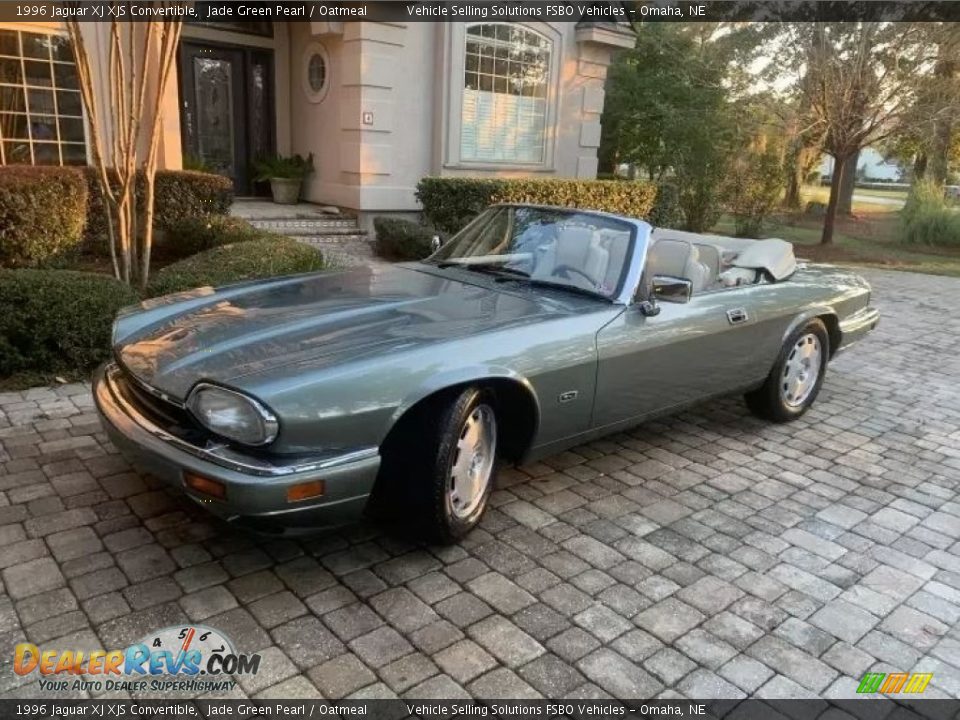 Front 3/4 View of 1996 Jaguar XJ XJS Convertible Photo #1