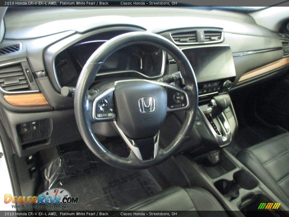 2019 Honda CR-V EX-L AWD Platinum White Pearl / Black Photo #32