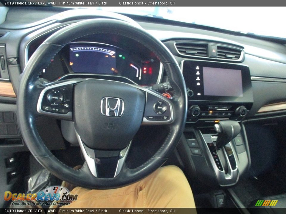 2019 Honda CR-V EX-L AWD Platinum White Pearl / Black Photo #35
