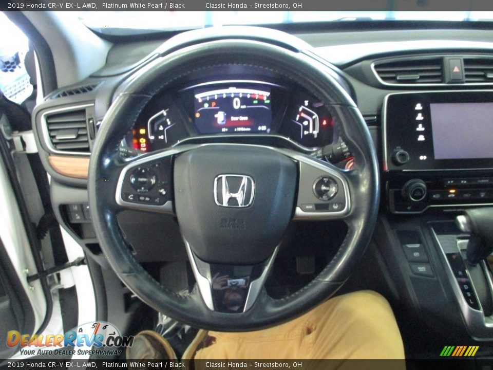 2019 Honda CR-V EX-L AWD Platinum White Pearl / Black Photo #36