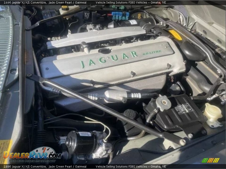 1996 Jaguar XJ XJS Convertible 4.0 Liter DOHC 24-Valve Inline 6 Cylinder Engine Photo #15