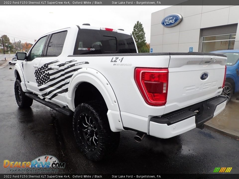 2022 Ford F150 Sherrod XLT SuperCrew 4x4 Oxford White / Black Photo #3