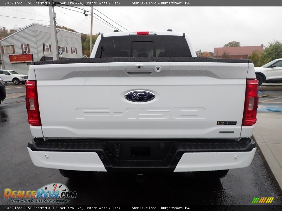 2022 Ford F150 Sherrod XLT SuperCrew 4x4 Oxford White / Black Photo #4