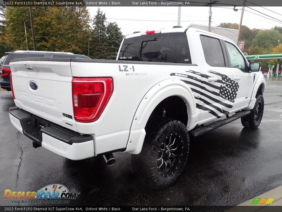 2022 Ford F150 Sherrod XLT SuperCrew 4x4 Oxford White / Black Photo #5