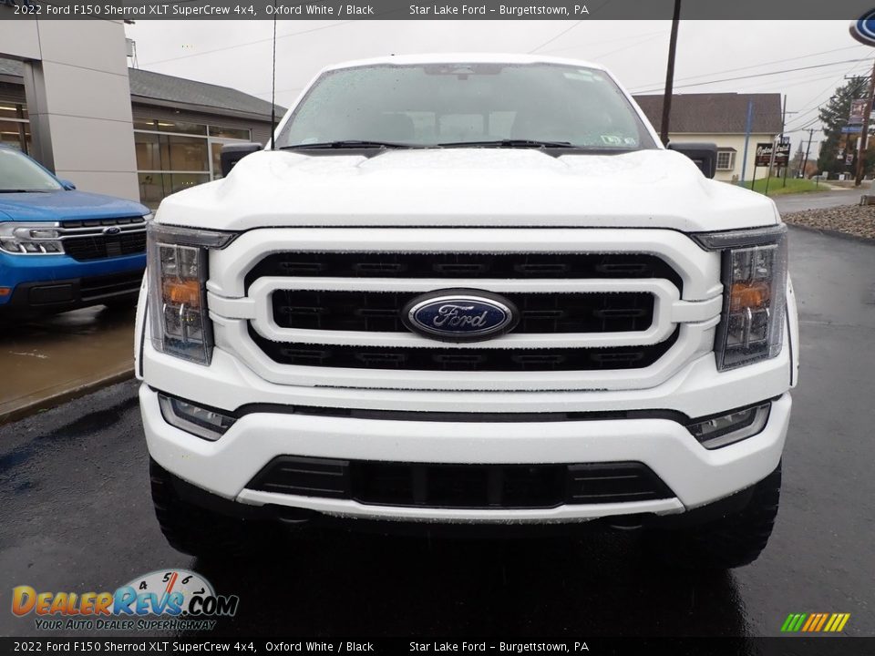 2022 Ford F150 Sherrod XLT SuperCrew 4x4 Oxford White / Black Photo #8