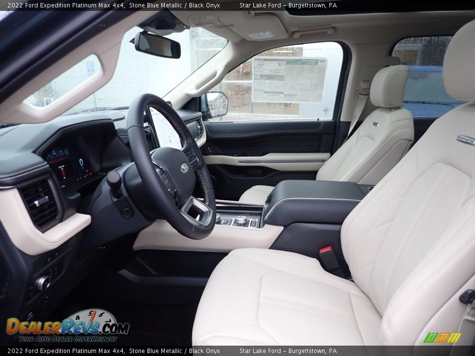 Black Onyx Interior - 2022 Ford Expedition Platinum Max 4x4 Photo #13