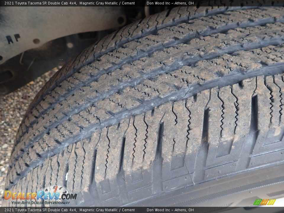 2021 Toyota Tacoma SR Double Cab 4x4 Magnetic Gray Metallic / Cement Photo #12