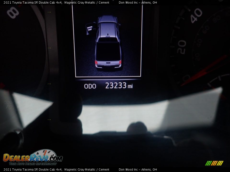 2021 Toyota Tacoma SR Double Cab 4x4 Magnetic Gray Metallic / Cement Photo #13