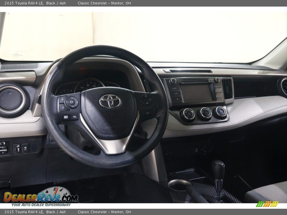 2015 Toyota RAV4 LE Black / Ash Photo #6