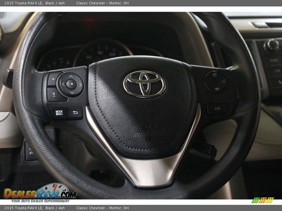 2015 Toyota RAV4 LE Black / Ash Photo #7