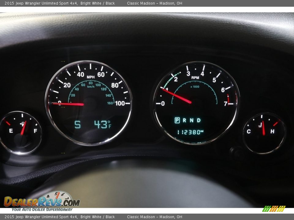 2015 Jeep Wrangler Unlimited Sport 4x4 Bright White / Black Photo #8