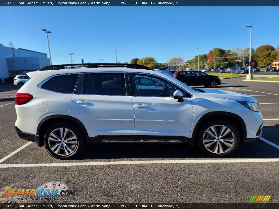 2020 Subaru Ascent Limited Crystal White Pearl / Warm Ivory Photo #5