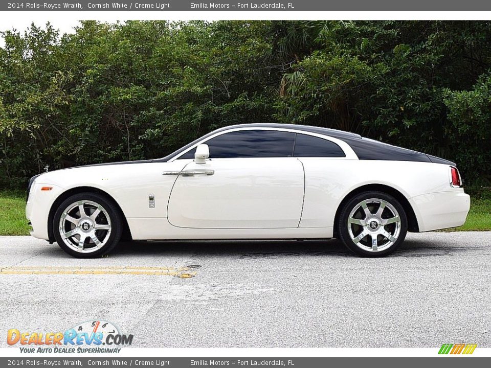 Cornish White 2014 Rolls-Royce Wraith  Photo #9