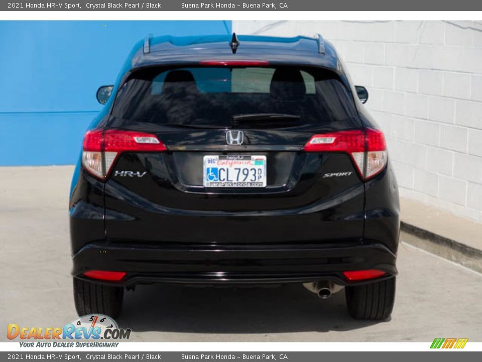 2021 Honda HR-V Sport Crystal Black Pearl / Black Photo #9