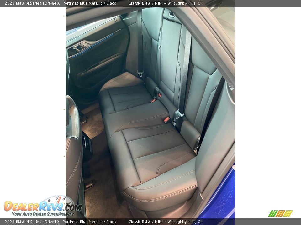 Rear Seat of 2023 BMW i4 Series eDrive40 Photo #5