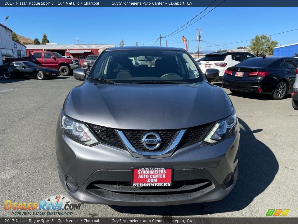 2017 Nissan Rogue Sport S Gun Metallic / Charcoal Photo #2