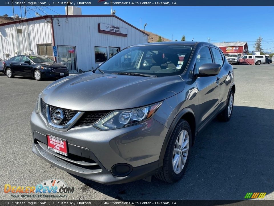 2017 Nissan Rogue Sport S Gun Metallic / Charcoal Photo #3