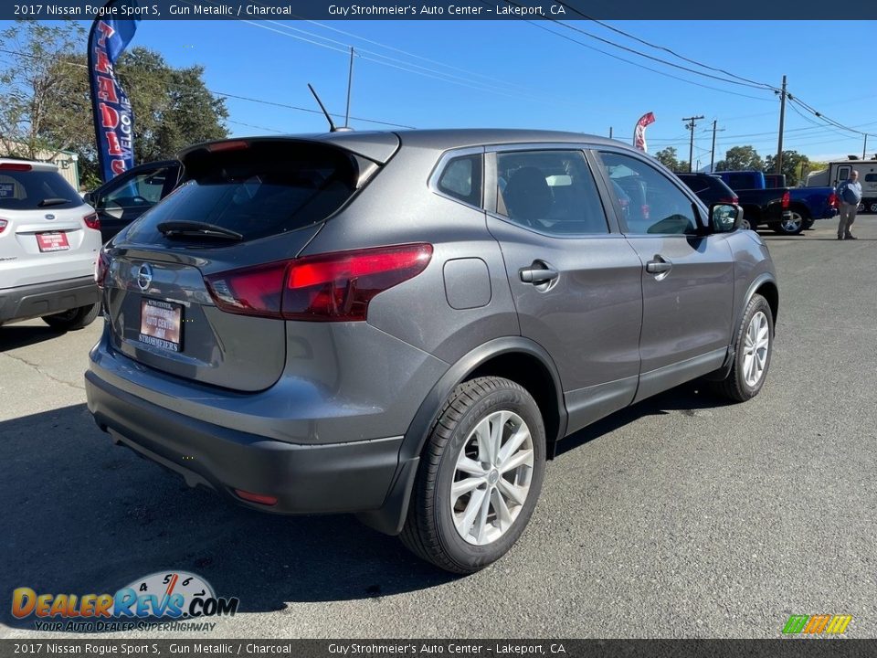 2017 Nissan Rogue Sport S Gun Metallic / Charcoal Photo #5