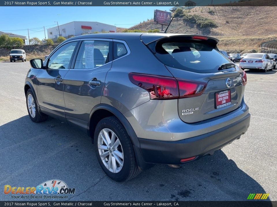 2017 Nissan Rogue Sport S Gun Metallic / Charcoal Photo #7