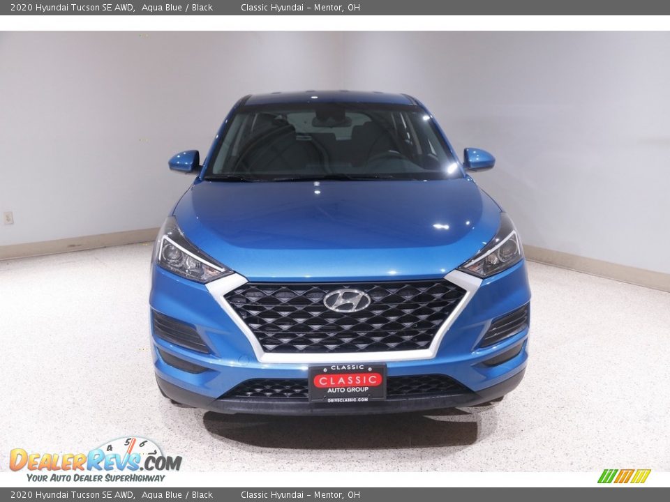 2020 Hyundai Tucson SE AWD Aqua Blue / Black Photo #2