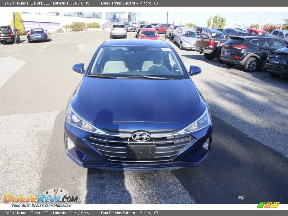 2020 Hyundai Elantra SEL Lakeside Blue / Gray Photo #2