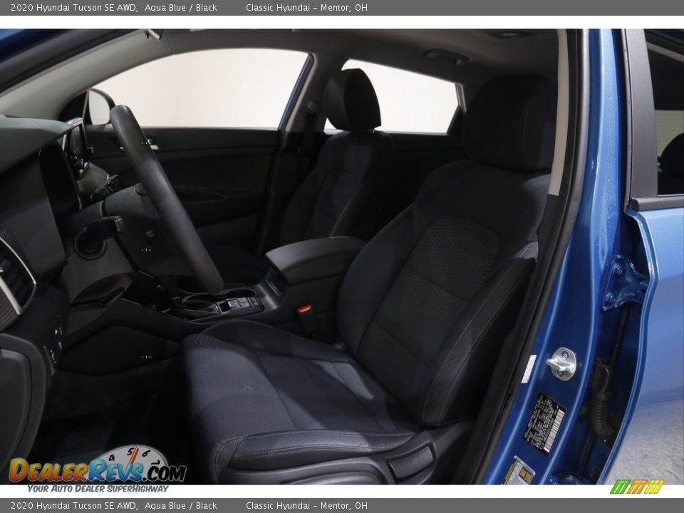2020 Hyundai Tucson SE AWD Aqua Blue / Black Photo #5