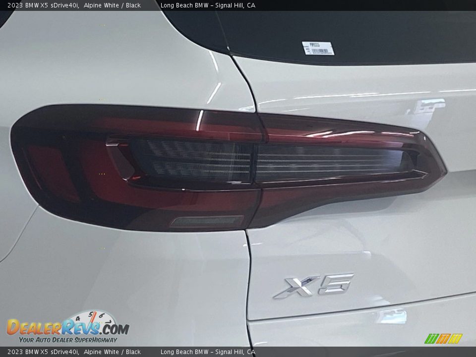 2023 BMW X5 sDrive40i Alpine White / Black Photo #6