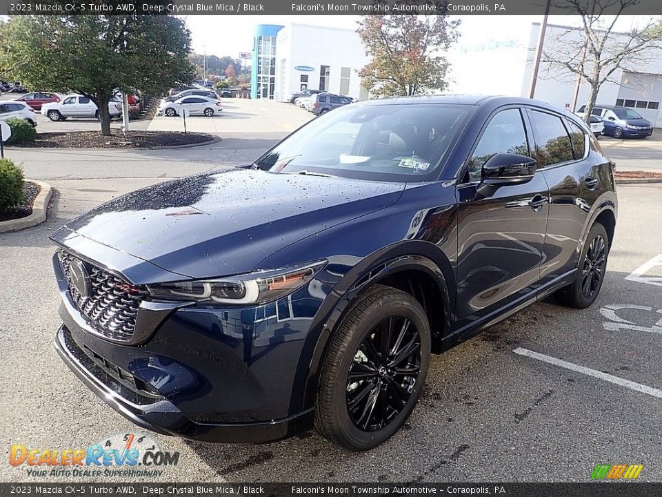 Front 3/4 View of 2023 Mazda CX-5 Turbo AWD Photo #7