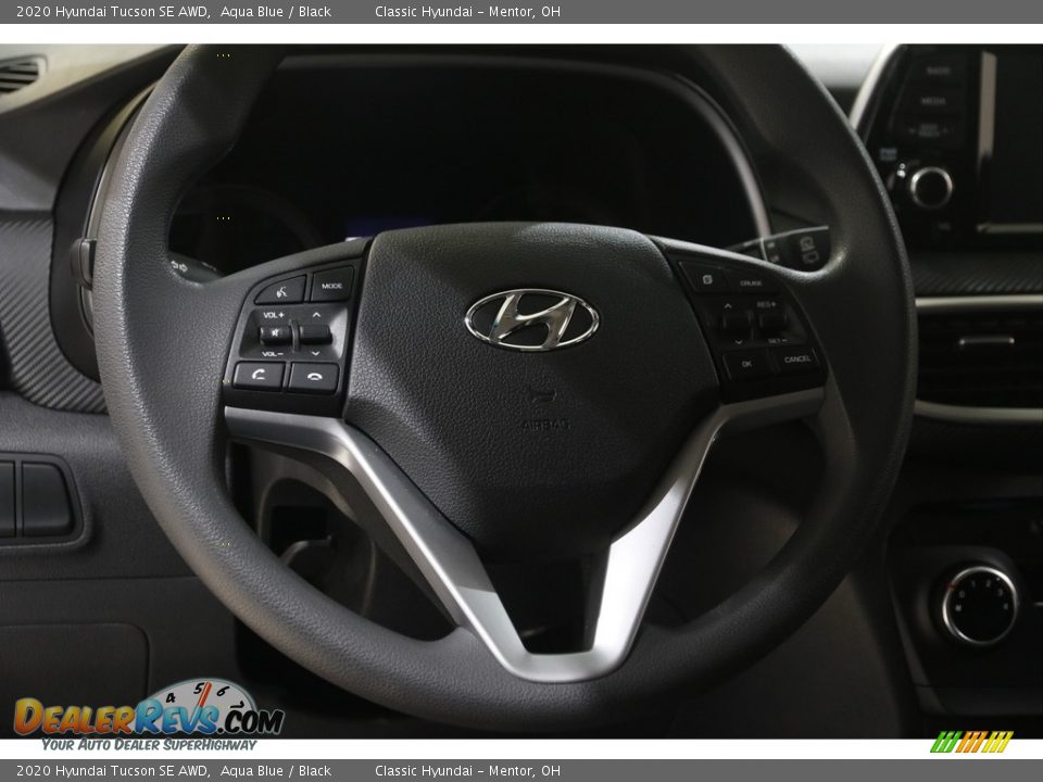 2020 Hyundai Tucson SE AWD Aqua Blue / Black Photo #7