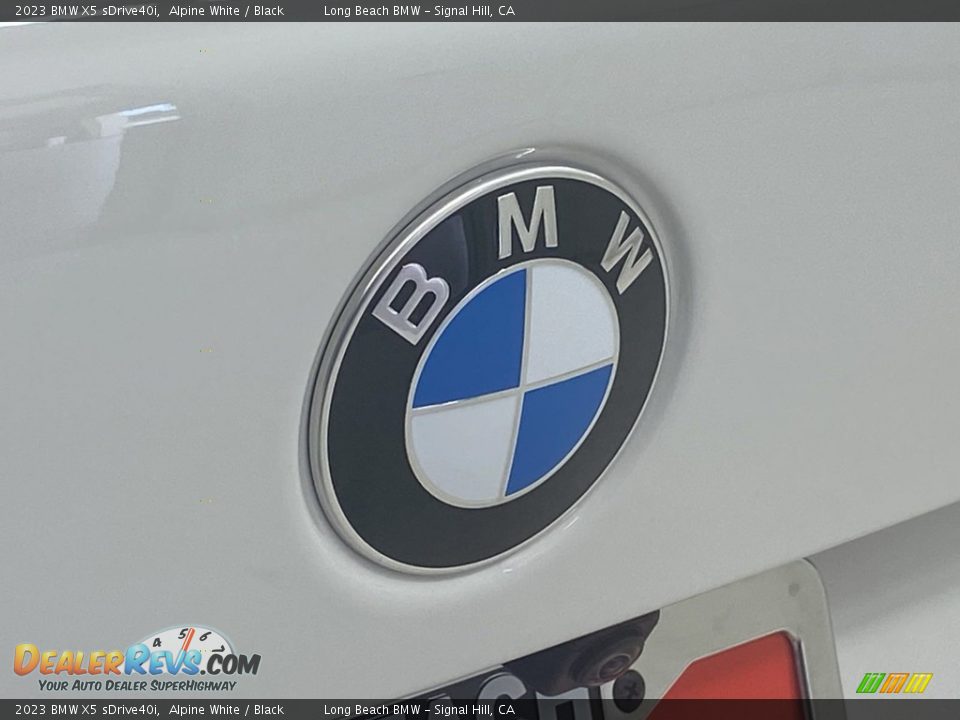 2023 BMW X5 sDrive40i Alpine White / Black Photo #7