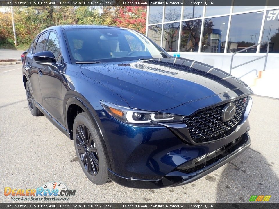 Deep Crystal Blue Mica 2023 Mazda CX-5 Turbo AWD Photo #9