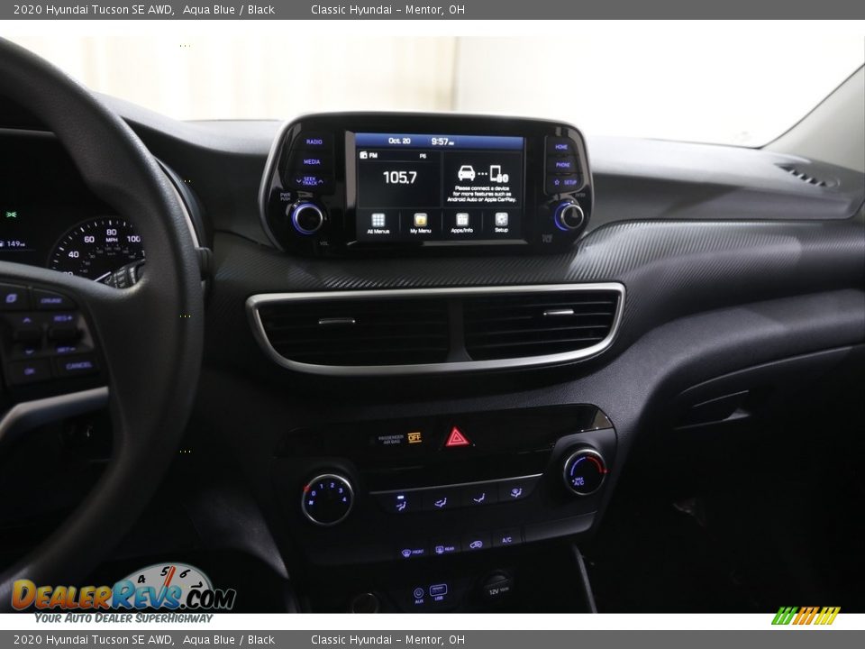 2020 Hyundai Tucson SE AWD Aqua Blue / Black Photo #9