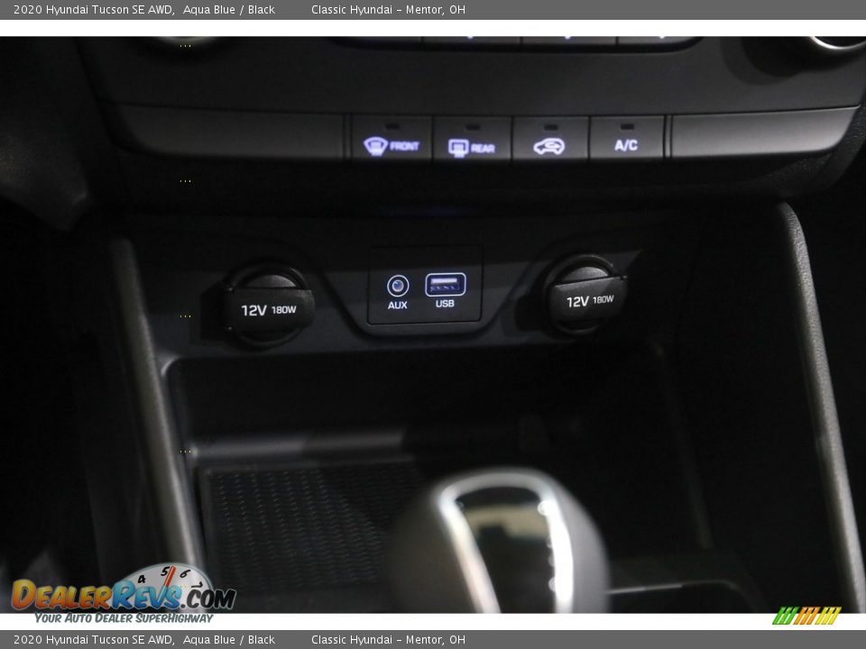 2020 Hyundai Tucson SE AWD Aqua Blue / Black Photo #12