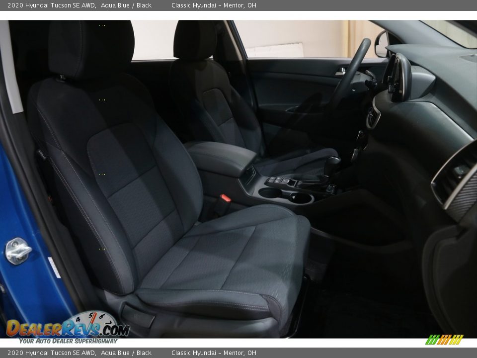 2020 Hyundai Tucson SE AWD Aqua Blue / Black Photo #14