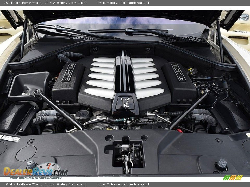 2014 Rolls-Royce Wraith  6.6 Liter Twin Turbocharged DOHC 48-Valve VVT V12 Engine Photo #37