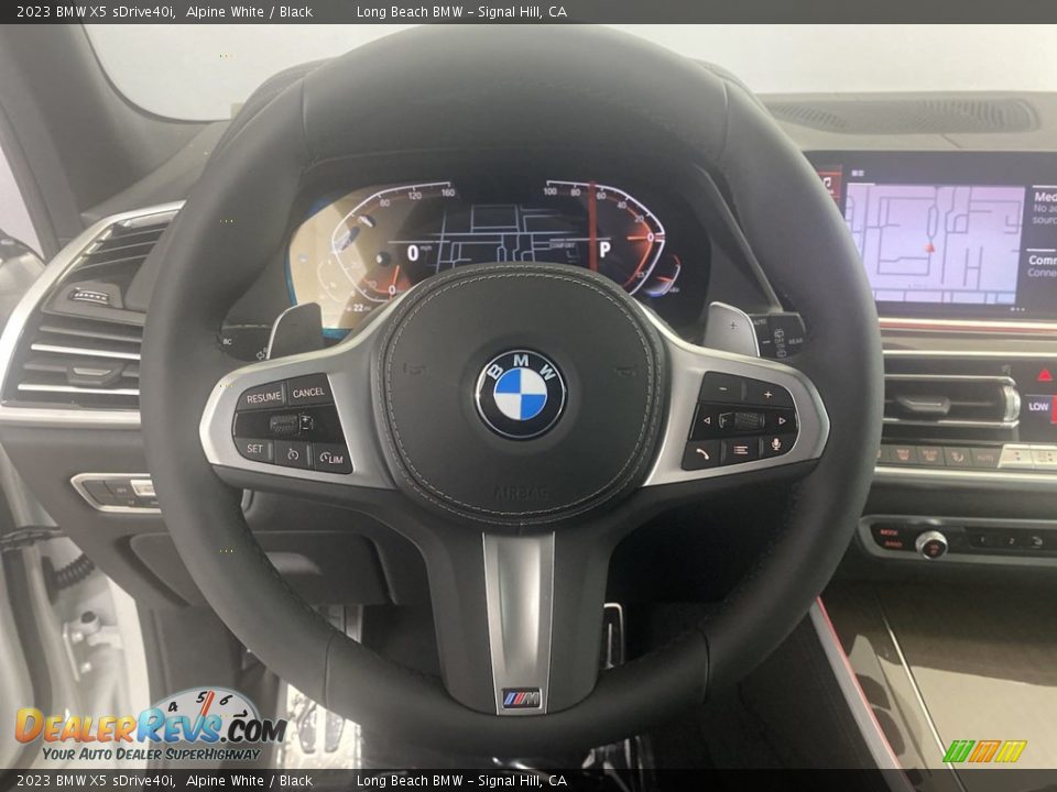 2023 BMW X5 sDrive40i Alpine White / Black Photo #14