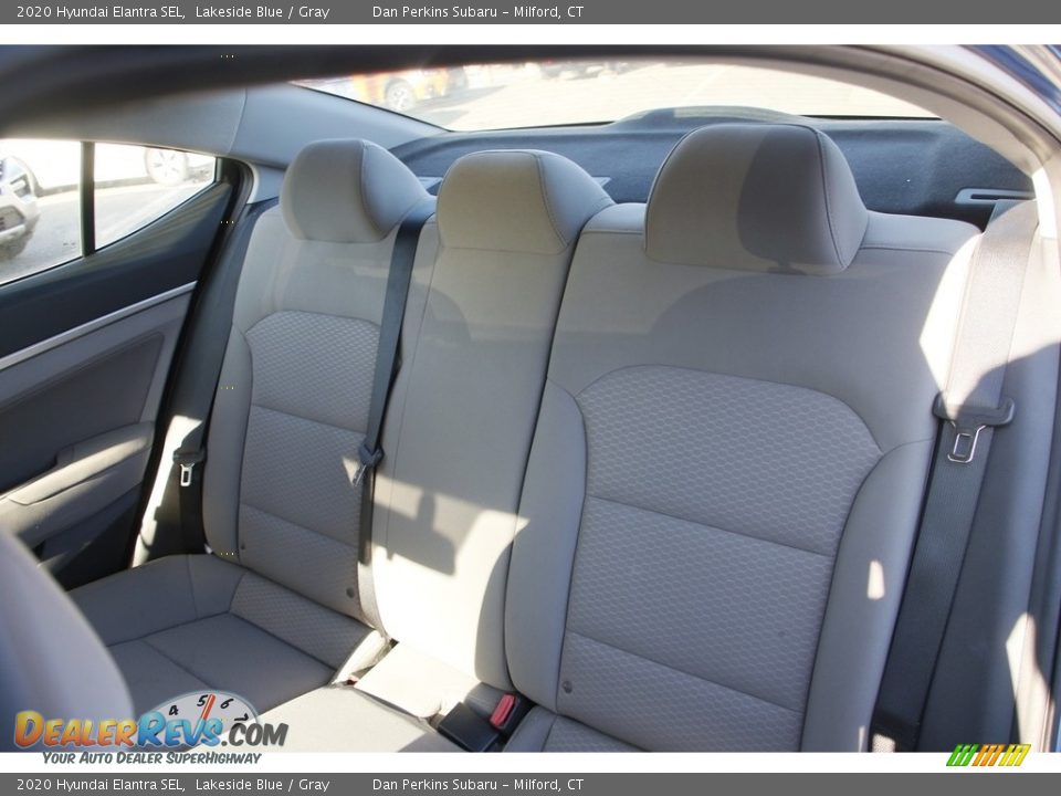 2020 Hyundai Elantra SEL Lakeside Blue / Gray Photo #12