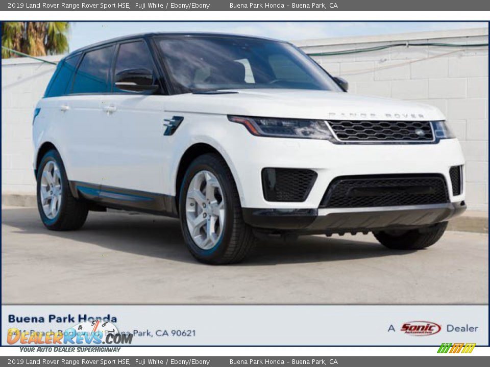 2019 Land Rover Range Rover Sport HSE Fuji White / Ebony/Ebony Photo #1