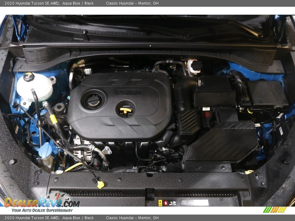 2020 Hyundai Tucson SE AWD Aqua Blue / Black Photo #18